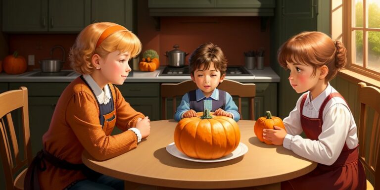 Titelbild zur Geschichte "Rübengeist statt Kürbis - Halloween mal anders"
